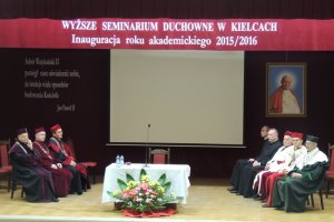 Inaguracja roku akademickiego w Wyższym Seminarium Duchownym