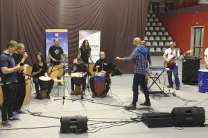 Muzyczne popisy wychowanków placówki w Podzamczu