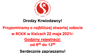 otwarta sobota w RCKiK