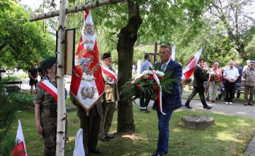 Starosta Mirosław Gębski uczestniczył w obchodach upamiętniających ofiary zbrodni wołyńskiej