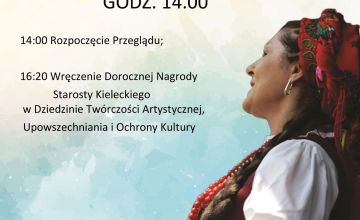 XXI Powiatowy Przegląd Zespołów Folklorystycznych i Solistów w Chmielniku