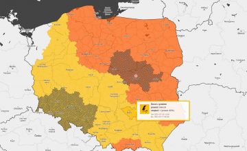 IMGW-PIB Biuro Prognoz Meteorologicznych w Krakowie ostrzega przed burzami z gradem