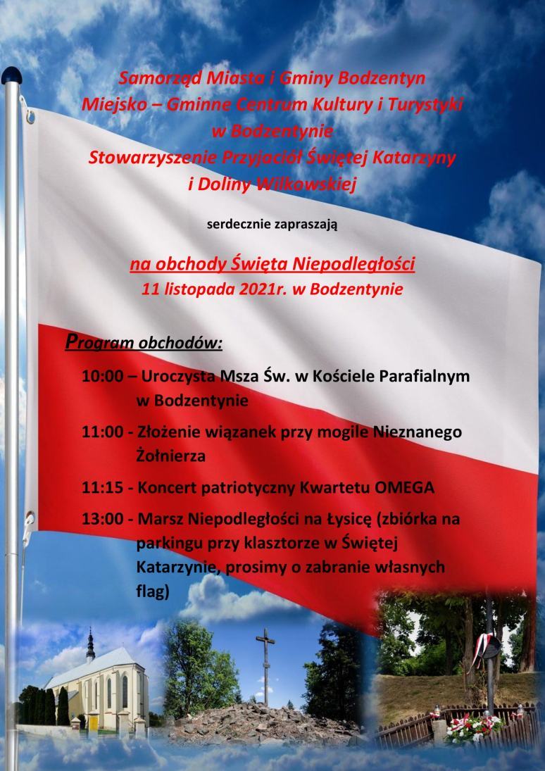 plakat obchodów Bodzentyn