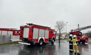 interwencja strażaków w Piekoszowie