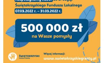 Ponad 500 tysięcy złotych dla organizacji pozarządowych i grup nieformalnych 