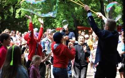 Festyn integracyjno-kulturalny w Parku Miejskim w Kielcach 