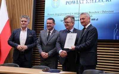 Rządowa dotacja na remont drogi w Brzechowie i Daleszyccah