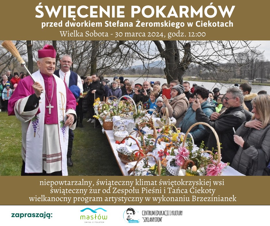 Święcenie pokarmów w Ciekotach