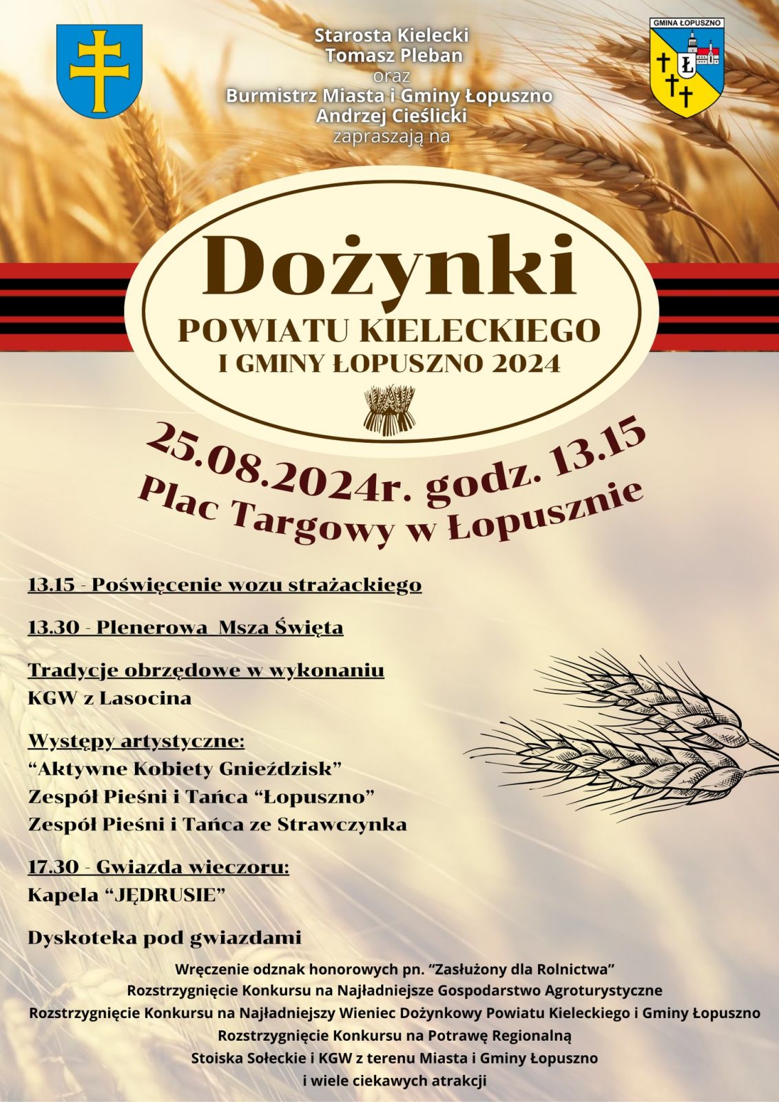 Dożynki w Łopsznie