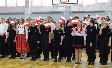 Szkoły Powiatowe włączyły się po raz kolejny w akcję Ministerstwa Edukacji  Narodowej - „Szkoła do hymnu”