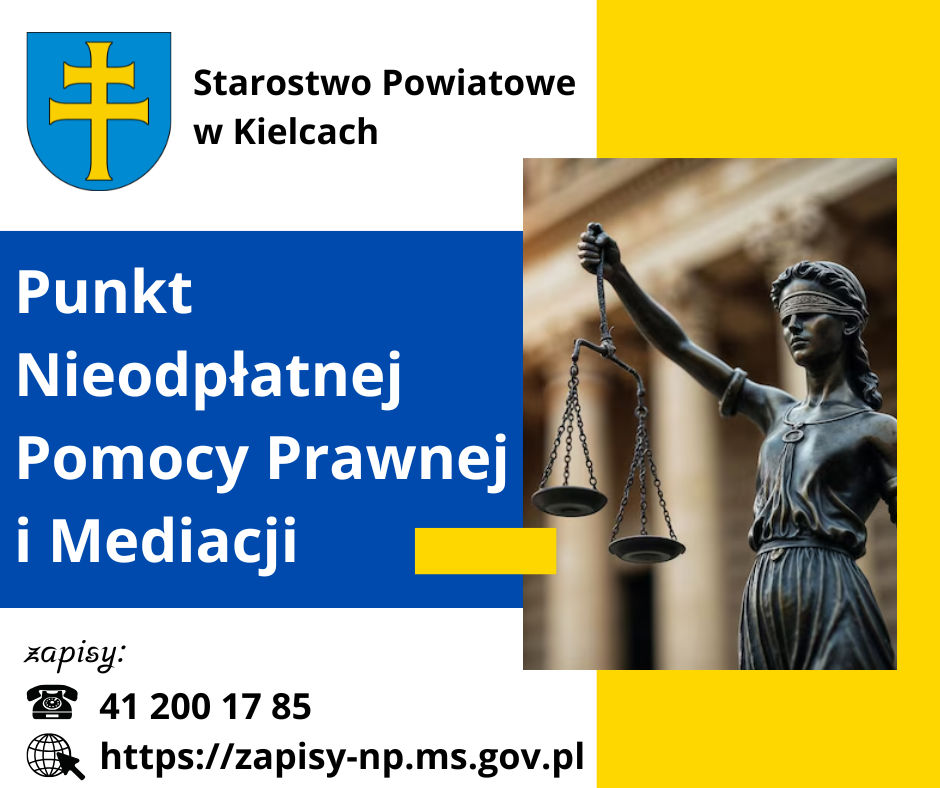 Nieodpłatna Pomoc Prawna w Powiecie Kieleckim