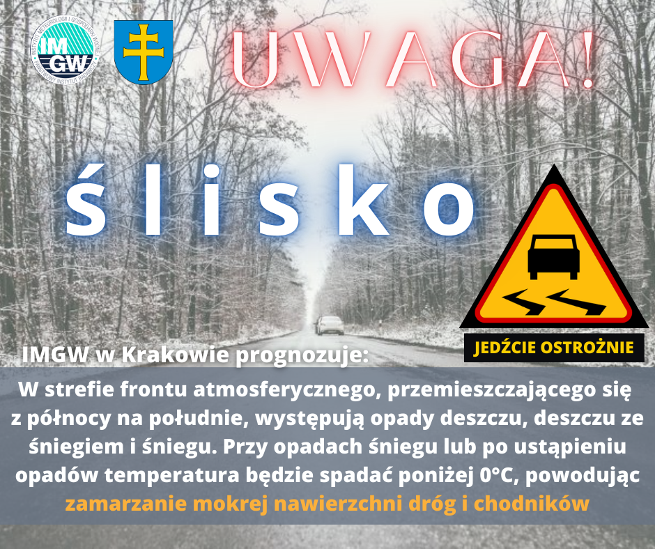 Uwaga ślisko!