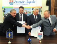 Podpisaliśmy umowę z powiatem słupskim