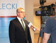 Konferencja prasowa w sprawie Dożynek Powiatu Kieleckiego i Gminy Łagów