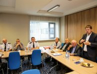 Spotkanie z przedstawicielami Zarządu Oddziału Powiatowego Związku OSP