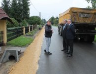Wizyta gospodarcza na drogach w Łagowie 