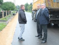 Wizyta gospodarcza na drogach w Łagowie 