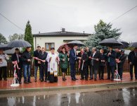 W Pieradłach w gminie Mniów oddano do użytku chodnik. 