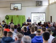 Chmielnik. Dzien Edukacji Narodowej i nowe pracownie w Powiatowym Zespole Szkół