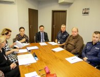 Spotkanie w  sprawie porzuconych odpadów zwierzęcych w gminie Morawica
