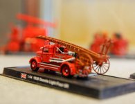 Wystawa modeli wozów strażackich