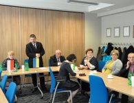 Delegacja z Ukrainy w kieleckim starostwie
