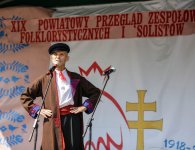 XIX Powiatowy Przegląd Zespołów Folklorystycznych i Solistów 