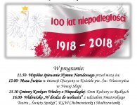 Uroczystości 100-lecia Niepodległości w gminach powiatu kieleckiego