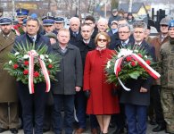 Uroczystości ku czci Zołnierzy wykletych na cmentarzu Kielce Piaski