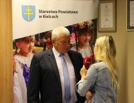 Konferencja w sprawie dożynek Powiatu Kieleckiego i Gminy Mniów