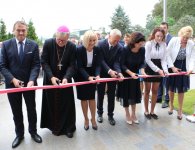 Otwarcie Powiatowego Zespołu Szkół w Łopusznie