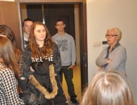 Wizyta uczniów z Chmielnika w Starostwie Powaitowym w Kielcach