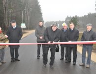 Odbiory dróg powiatowych w gminach Chęciny i Sitkówka - Nowiny. 