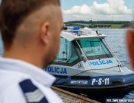 Policja wodna czuwa nad bezpieczeństwem wypoczywających 