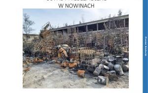 Działania na terenie pogorzeliska w Nowinach  (11)