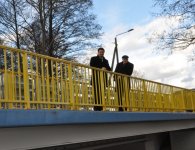 Odbiór mostu w Jasiowie w gminie Zagnańsk