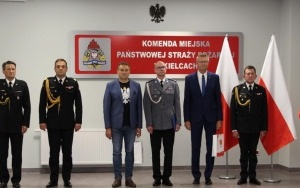 Uroczysta zbiórka z okazji powołania komendanta miejskiego PSP w Kielcach (4)