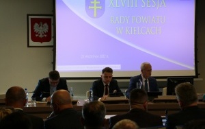 XLVIII Sesja Rady Powiatu w Kielcach  (2)