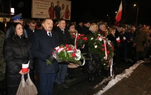 Uroczystości odsłonięcia pomnika Powstańców Styczniowych na Białogonie (2)