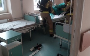 ĆĆwiczenia ewakuacyjne w Szpitalu Powiatowym w Chmielniku (5)