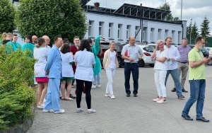 ĆĆwiczenia ewakuacyjne w Szpitalu Powiatowym w Chmielniku (3)