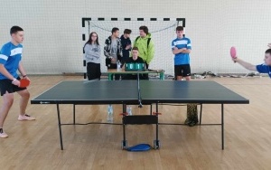 Drużynowe Mistrzostwa Powiatu Kieleckiego Szkół Ponadpodstawowych w tenisie stołowym  (13)