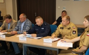 Spotkanie dotyczące bezpieczeństwa nad Zalewem w Cedzynie (8)