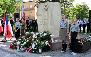 80. rocznicą wymarszu I Batalionu 4. Pułku Piechoty Legionów Armii Krajowej w Daleszycach (2)