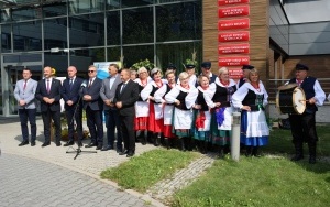 Konferencja o dożynkach powiatowych w Łopusznie (2)