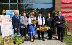 Konferencja o dożynkach powiatowych w Łopusznie (2)