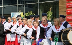 Konferencja o dożynkach powiatowych w Łopusznie (2)