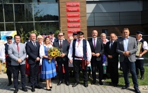 Konferencja o dożynkach powiatowych w Łopusznie (2)