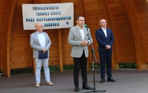 VIII Wojewódzki Turnieju Bocce Osób Niepełnosprawnych w Zgórsku (8)