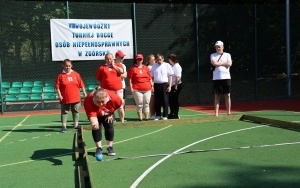 VIII Wojewódzki Turnieju Bocce Osób Niepełnosprawnych w Zgórsku (11)